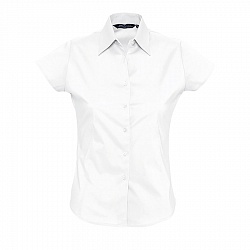 Рубашка женская "Excess", белый_XXL, 97% х/б, 3% п/э, 140г/м2
