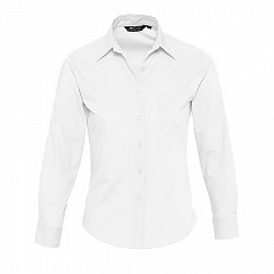 Рубашка"Executive", белый_S, 65% полиэстер, 35% хлопок, 105г/м2