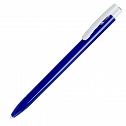 ELLE, ручка шариковая, синий/белый, пластик